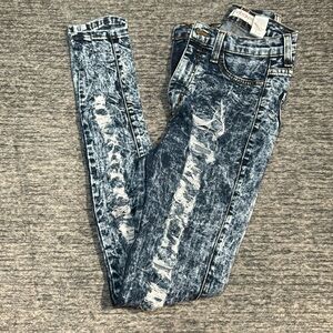 High rise jeans